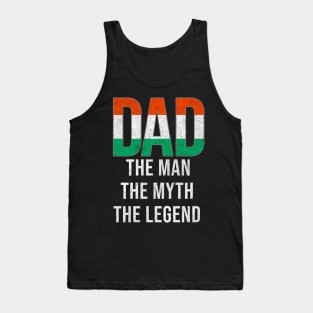 Hungarian Dad The Man The Myth The Legend - Gift for Hungarian Dad With Roots From Hungarian Tank Top